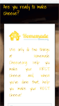 Mobile Screenshot of homemadecheese.org
